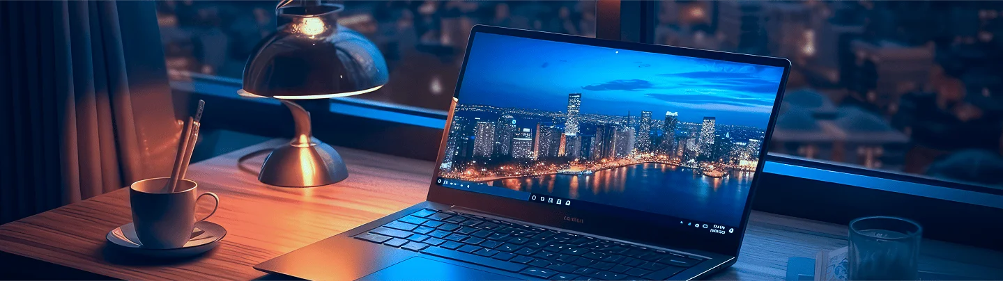 Digital transformation globe with network connections