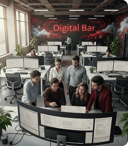 Digital Bar Office Environment