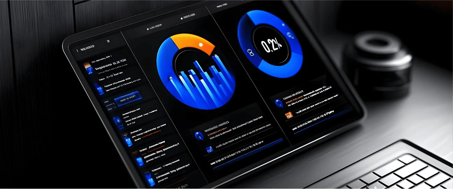 Digital transformation globe with network connections