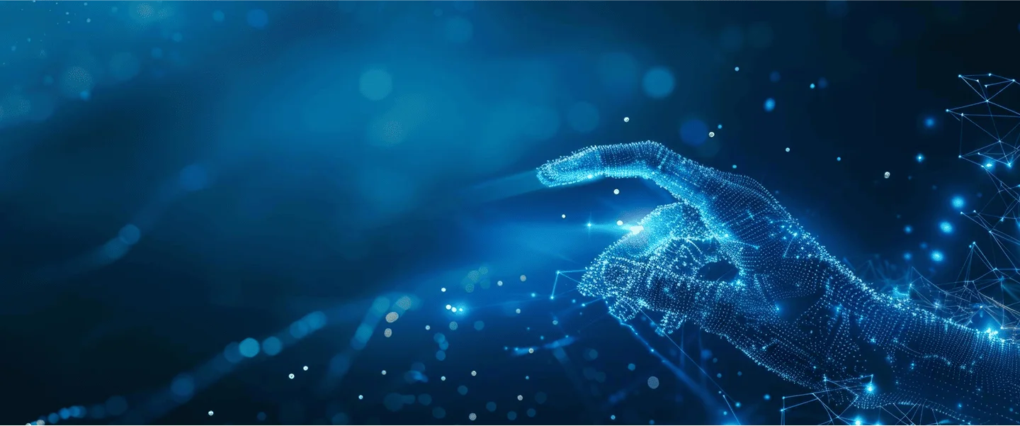 Digital transformation globe with network connections